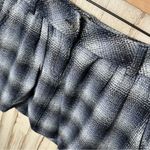 London Jean Plaid Wool Rayon Mini Skirt Vintage Y2K Womens Size 4/Medium Blue Photo 1