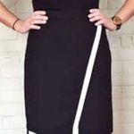 J.Crew Factory Crepe Tipped Wrap Pencil Skirt Photo 1