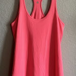 Lululemon 💖 Athletica Neon Pink Cool Racerback Tank Top Photo 0