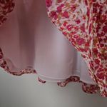 J.Crew Factory Skirt Floral Pink Tiered Elastic Waist Casual Spring Easter Size XS Photo 5