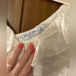 Arizona Jeans Elegant White Ruffled Women's Top Photo 2