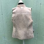 Chico's Faux Suede/Faux Sherpa Open Front Vest 0 XS Photo 12