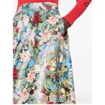 Alice + Olivia faux leather midi skirt. S Photo 7