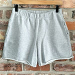 Brandy Melville Gray Cotton Lounge Sweat Shorts High Rise Photo 0
