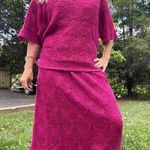 Vintage GEM crochet Skirt & Top Size 12 Photo 11