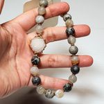 Cato  Beaded Stretch Choker Necklace 10" Unsigned Photo 1