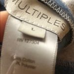 Multiples NWT Asymmetrical solid fleece top Photo 7