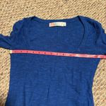 Free People  Beach Tanya Sweater Maxi Square Neck Blue- Size XS Photo 8