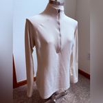 Patagonia Capilene 3 Cream Long Sleeve Quarter-Zip Top Women’s Medium Photo 1