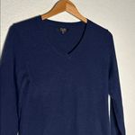Alex Marie V Neck Sweater 100% Cashmere Elevated Basic Cozy Womens Medium Photo 1