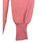 VICI Pink Bubble Over Ribbed Knit Sweater size Small Photo 4