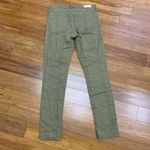 AG Adriano Goldschmied  Jeans Womens 26‎ Green Prima Ankle Cigarette Snake Print Photo 3