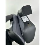 Topshop  Brody Retro Grey Faux Leather Stretch Ankle Bootie 6.5 NWT Photo 3