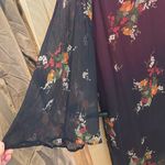 Sundance  Dress Vandenburg Floral Bell Sleeve Size Medium Photo 3