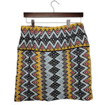 Loft  Graphic Print Skirt, Size 6 Photo 1