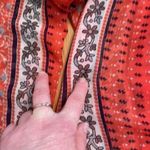 Free People Free‎ People Moonlight Mile Woven Top Hot Coral Floral Size Small Photo 10