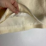 Ann Taylor  factory 4p Ivory Wool‎ Pencil Skirt CP0386 Photo 3