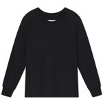 LAKE Pajama Night Shirt Top Womens Large Black Long Sleeve Lounge Casual Modal Photo 1