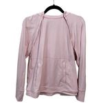 Oscar de la Renta Care+Wear x  Port Access Hoodie Pink Sweatshirt Sz S Photo 1