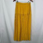 Anthropologie  Maeve Carnacion Textured Maxi Skirt Size S Photo 8