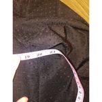 Band of Gypsies  NWT Hallie Black Crossover Long Sleeve Blouse Size M Photo 9