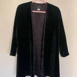 Vintage | Darcy Velvet Burnout Kimono Jacket Black | M Size M Photo 0