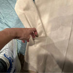 ZARA  CÁRDIGAN WOMENS BASIC SMALL SUEDE LEATHER BAIGE COLOR FRONT POCKETS GOOD
CO Photo 3