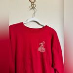 Blissfully Bookish City of Crows Game‎ Day Jersey Sz Small in Red Oversized Photo 4