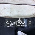 Sympli Black Jersey Knit Pull On Pants Size 10 Photo 4