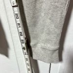 Pact Organic Cotton gray waffle knit joggers with pockets size XS Photo 8