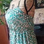 Collective Concepts  Jade Green Graphic Print High Low Dress Photo 3