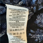 Free People NWT Katie Crochet Mini Dress Size Medium in Blue Combo Photo 6