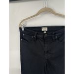 J. Crew 10” High Rise Toothpick Skinny Jean Women 31 Tall Black Preppy Skater Photo 3
