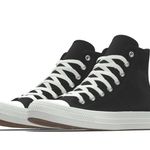 Converse Black High-Top  Photo 1