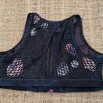 Peloton  x WITH Asteroid High Neck Sports Bra Womens M Workout Athletic Open Back Photo 1