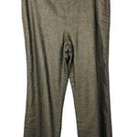 Talbots  Petite Brown Tweed Wool Straight Dress Pants 12 Photo 1