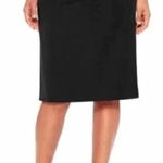 Pendleton Black Skirt Women 18 Petite Black Virgin Wool Pencil Skirt Career Photo 0