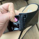 Adrienne Vittadini Nice patent leather slide in sandals 🖤NEW🌟 Photo 13