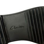 Clarks  Women’s Raisie Eletta Loafer Black Leather Tweed 10 Soft Cushion Photo 7