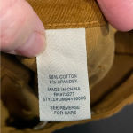 Mudd Junior Brown Front Button Corduroy mini Skirt Size 0 Photo 6