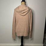 American Eagle Unisex Size S Pink Hoodie Knit Sweater Pocket Casual Lounge Cozy Photo 7