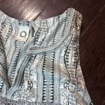 Akemi + Kin Anthropologie Tribal Tank L | White Grey Black Sleeveless | MSRP $68 Photo 3