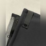 Lululemon Vinyasa Scarf Rulu Black Gray Snap Closure Photo 6