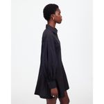Madewell NWT  Seamed Long-Sleeve Mini Shirtdress in Poplin - MSRP $138 -‎ Size 6 Photo 3