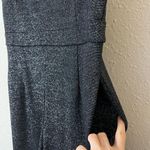Banana Republic Metallic Shimmer Sleeveless Ponte Jumpsuit Size 16 Photo 6
