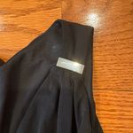 White House | Black Market Sleeveless Draped Surplice Jumpsuit – Black – Size 8 Photo 3