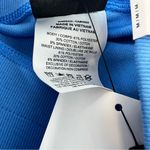 Jordan Flight womans bike shorts blue artist designed flight spellout size M NWT Photo 7