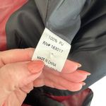 Princess Polly - Jocelyn Faux Leather Boyfriend Blazer Burgundy Sz M/L Photo 6