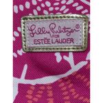Lilly‎ Pulitzer For Estee Lauder Summer Beach Bag/Tote Pink Orange 14" x 16" Photo 2