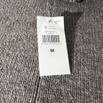 Banana Republic Poncho Sweater Womens M Taupe Cowl Neck Stripe Oversized Slouchy Photo 12